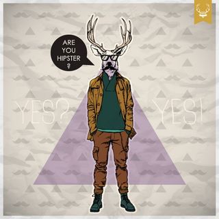 人物插画丨时髦创意兽首011丨丰富版面丨PPT素材