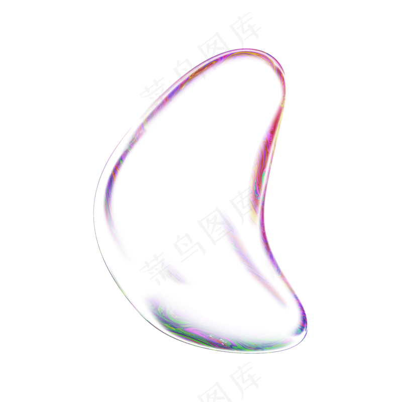 彩色气泡透明26无背景免扣元素