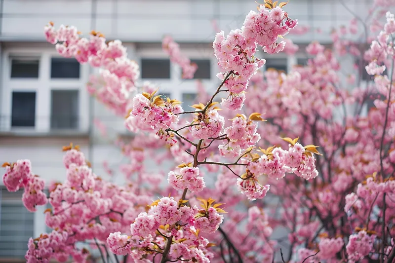 春日樱花花朵摄影图(4032x2688)