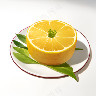 橙色果冻糕点美食西式33