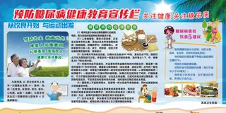 预防糖尿病健康教育宣传栏