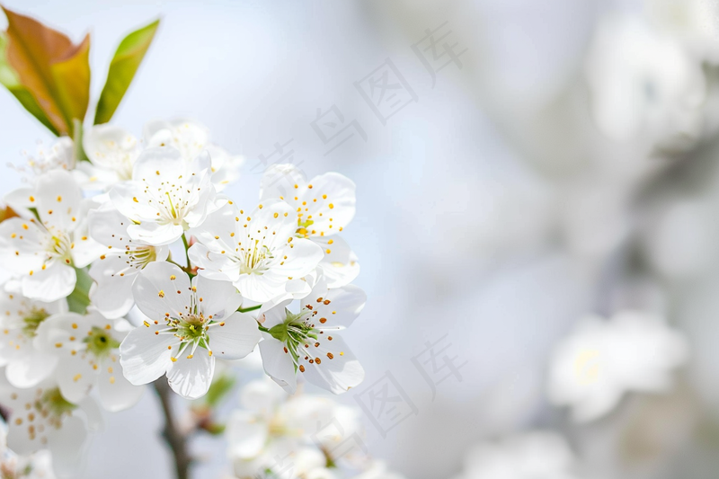 春日樱花花朵摄影图 (4032x2688)