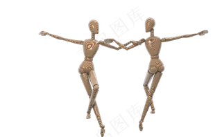 免抠木偶绘画参考人偶