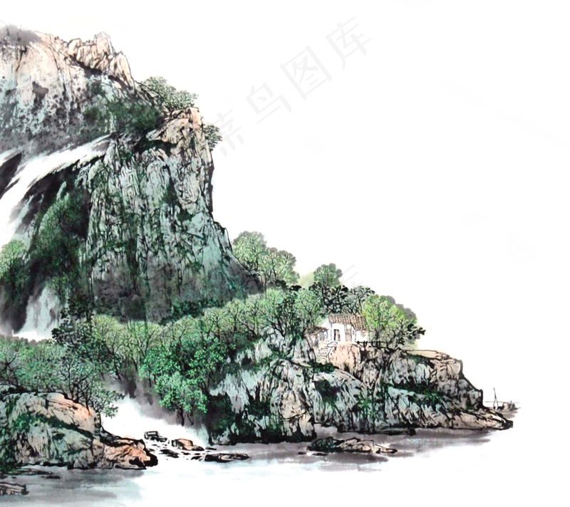 新中式水墨山水画183