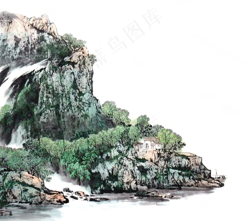 新中式水墨山水画183