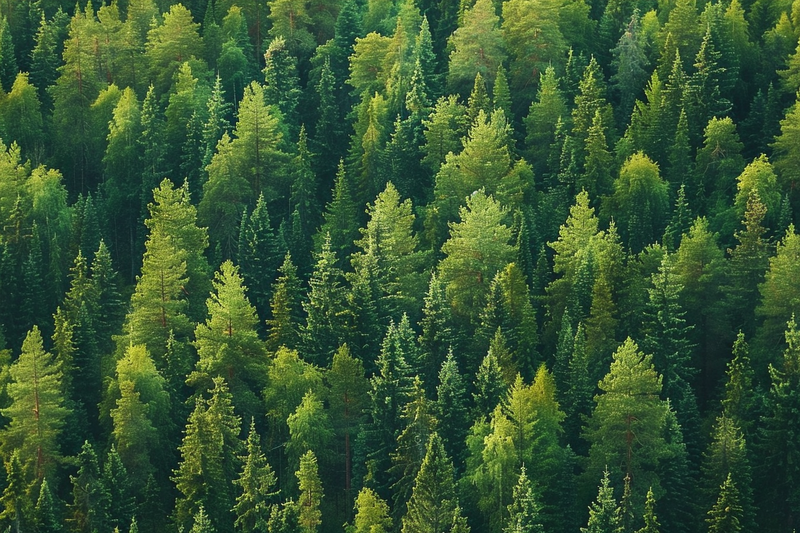 森林绿色茂密生长摄影图