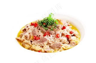 酸汤肥牛  肥牛肉  插图  免抠  金汤肥牛