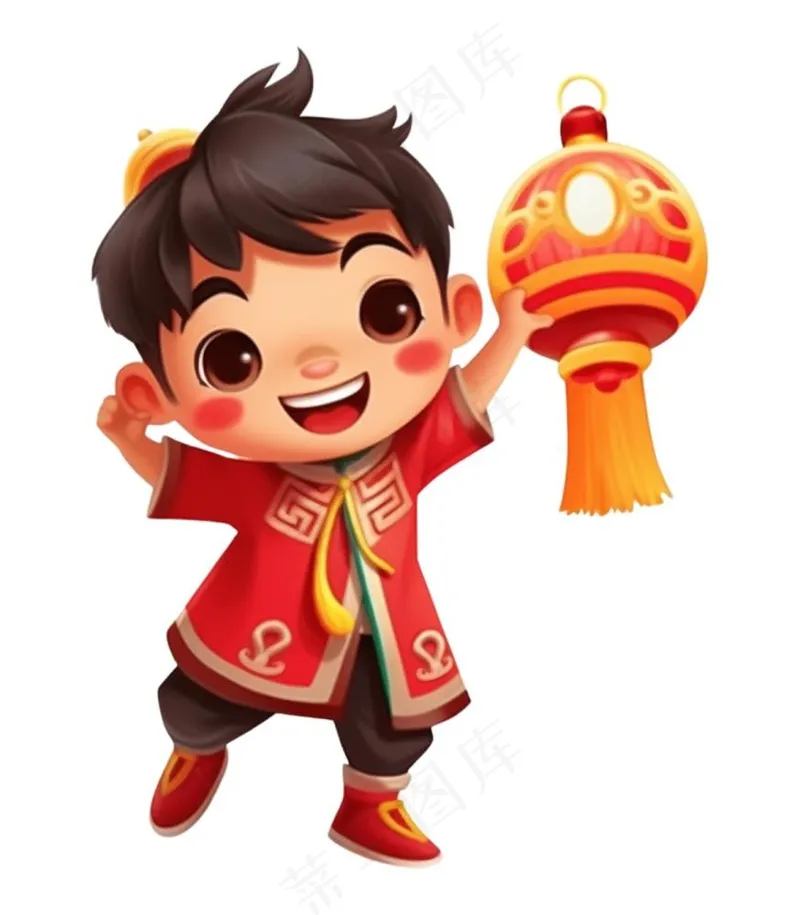 可爱福娃新年形象(1168x1336)