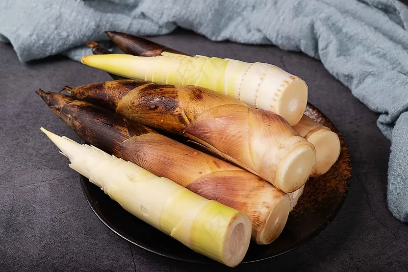 竹笋时令食材美食