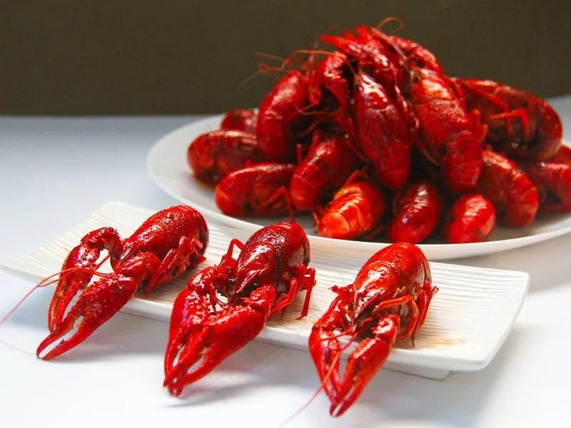 麻辣小龙虾美食素材