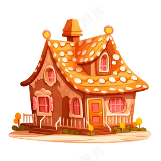 免抠卡通房子