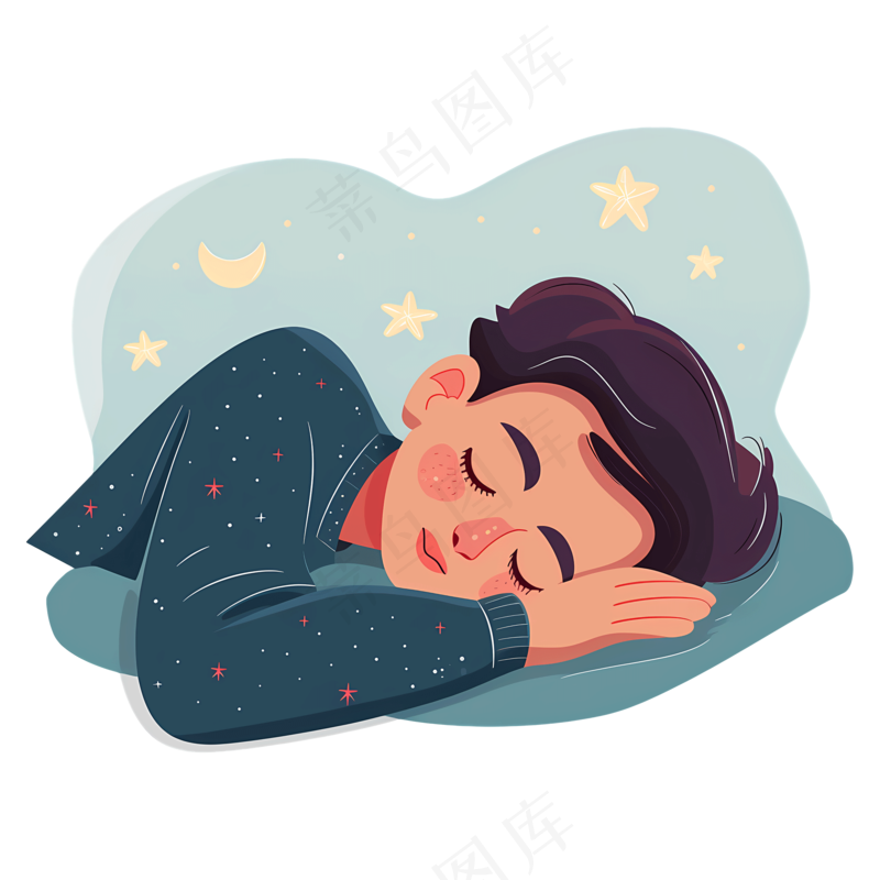免抠睡眠日