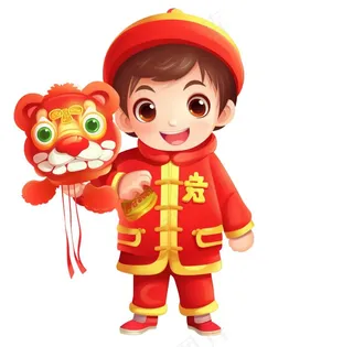 喜庆福娃可爱形象