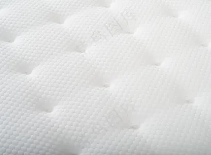 米白色床垫针织面料