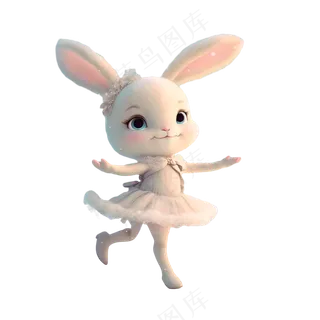 免抠透明兔子
