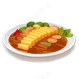 美味餐厅菜肴素材41