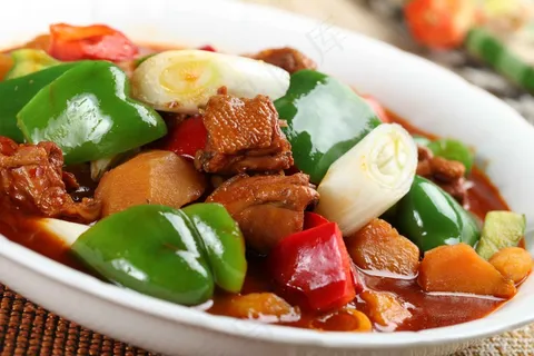 特色大盘鸡美食