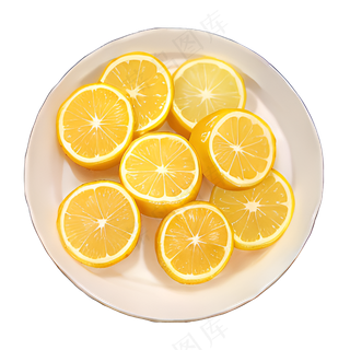 金色橙子免抠素材