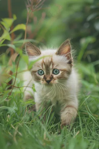 猫咪宠物猫可爱动物摄影图