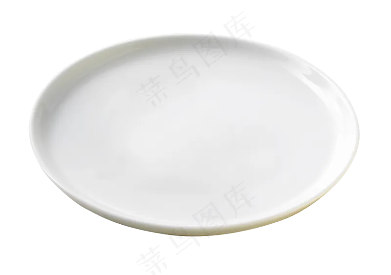 白色餐盘透明图psd模版下载