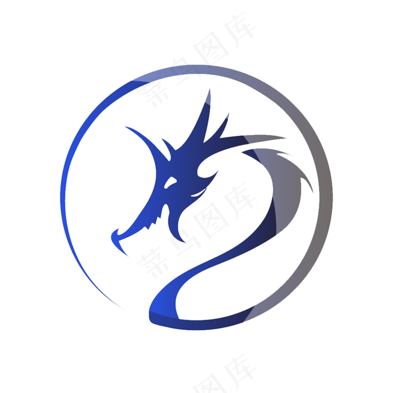 中国风金色龙元素古风水墨龙png免抠透明素材装饰图片PS素材