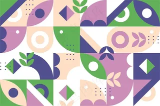 原创平面设计背景运动风配色AI模板 (4)