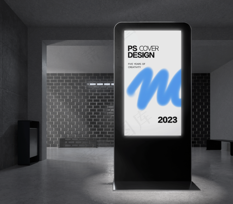 地铁站车站广告牌灯箱样机19样机