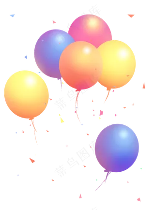 五彩斑斓的气球3