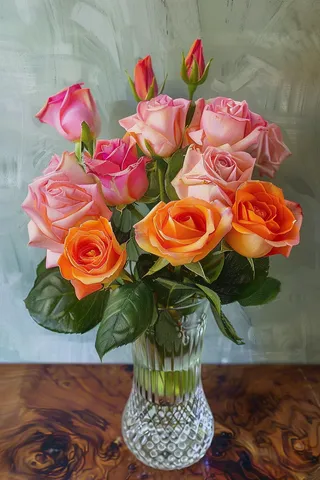 玫瑰花鲜花花朵摄影图