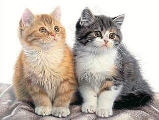 猫咪宠物猫可爱动物摄影图