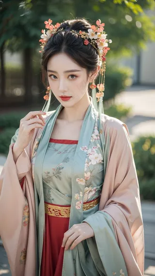 古装风美女AI设计