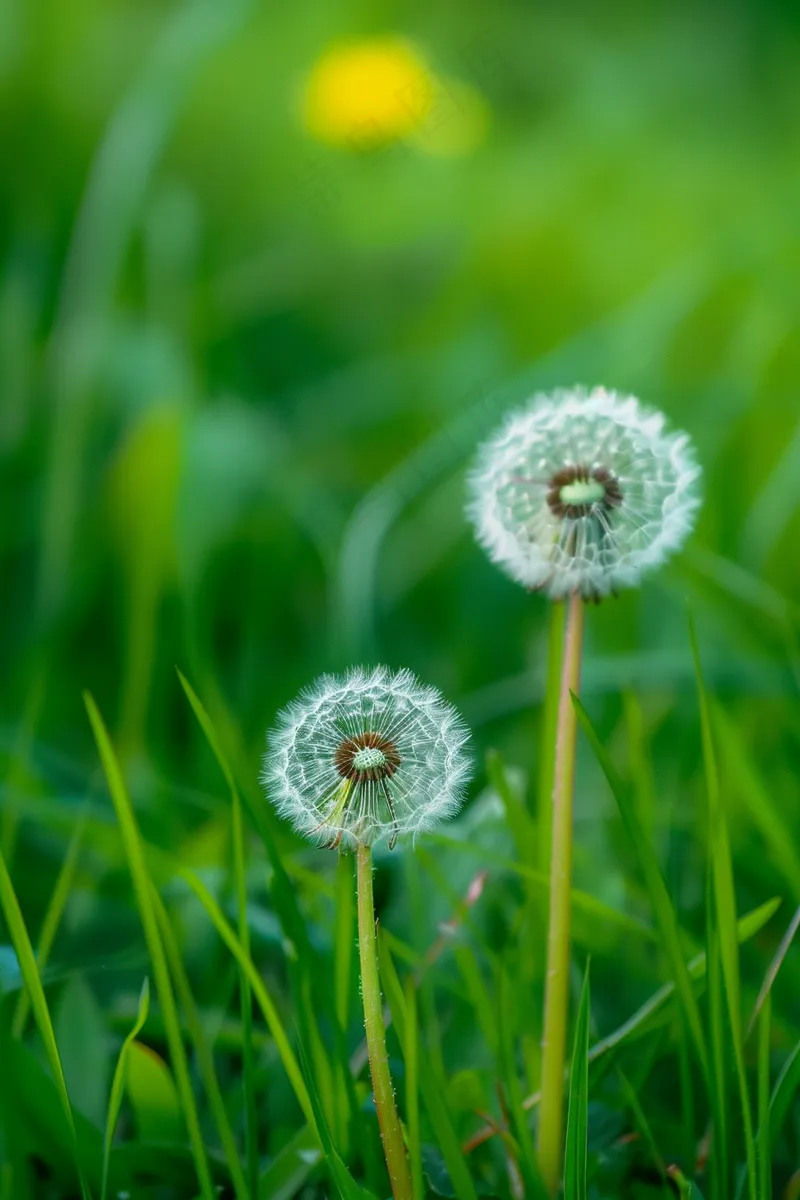 蒲公英植物春天摄影图(2688x4032)