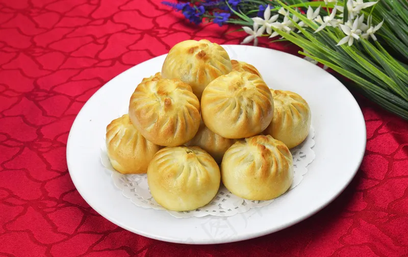 包子早餐图片