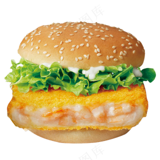 鲜虾堡图片