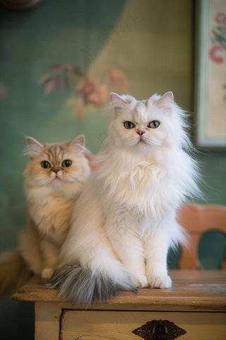 猫咪宠物猫可爱动物摄影图