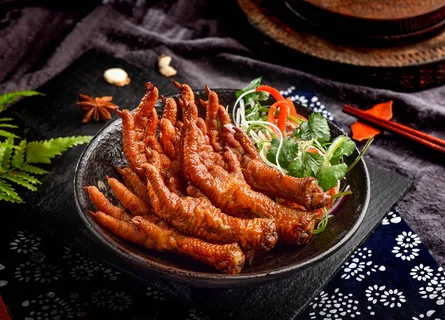 卤味鸡爪美食小吃 卤味鸡爪美食小吃