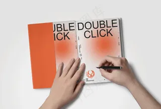 单色硬壳书籍质感样机6