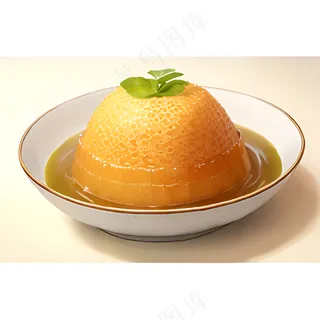 橙色果冻糕点美食西式20