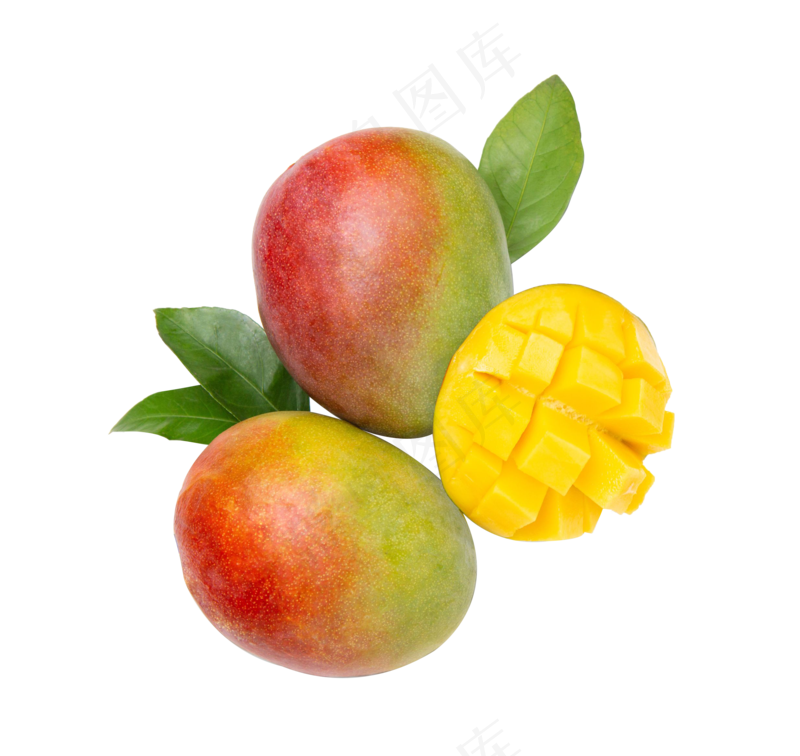 新鲜芒果免扣图