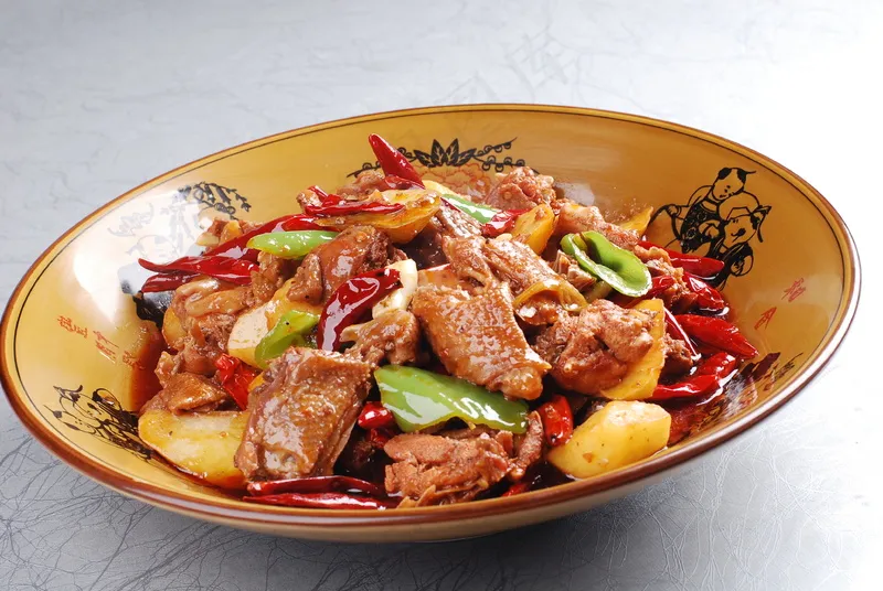 农家烧土鸡  48元