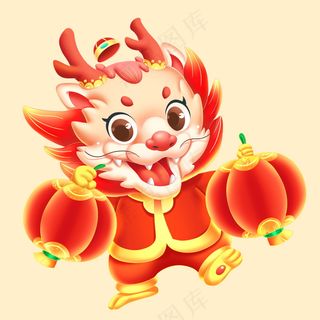 龙年新春灯笼 