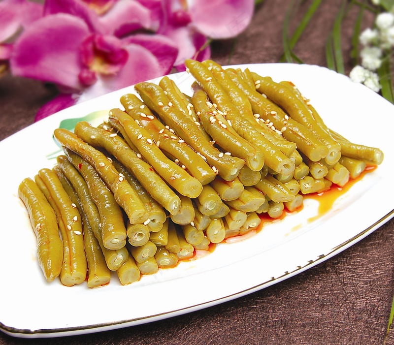 风味豆角 12元 