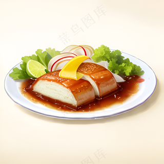 美味餐厅菜肴素材39