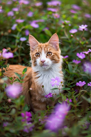 猫咪宠物猫可爱动物摄影图