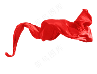 红色彩带免扣