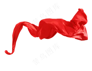 红色彩带免扣