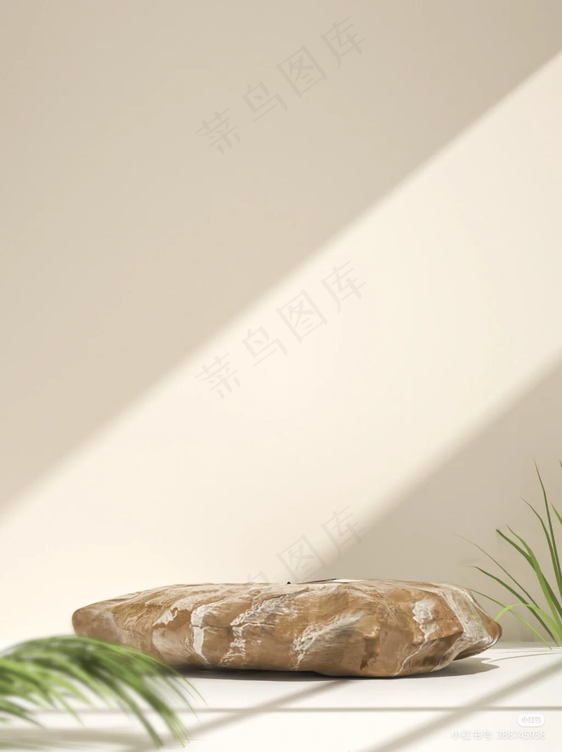 电商简约大气舞台  光影质感背景