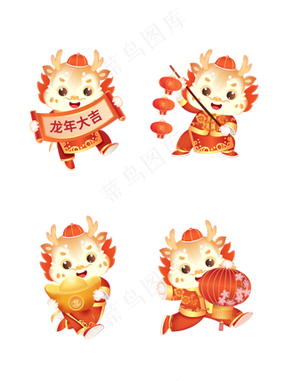 新年玻璃贴喜庆