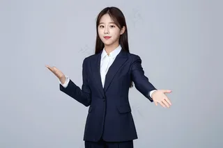 商务职业女性摄影图