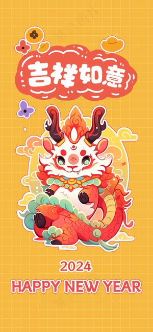2024新春迎新海报插图--79